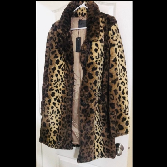 cheetah print coats